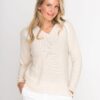 Kaschmir-Pullover mit Pailletten 1-fädig