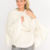 Kaschmir-Tweed Stola Rund – Bild 3