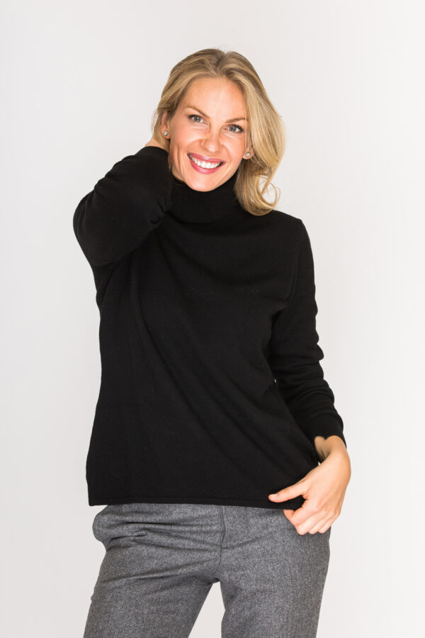 Rollkragen Pullover aus  Kaschmir