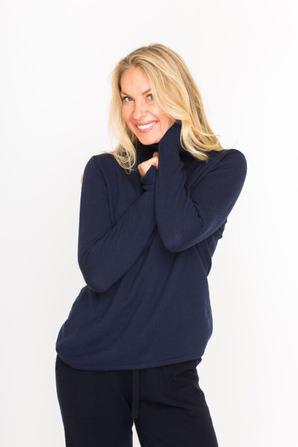 Rollkragen Pullover aus  Kaschmir