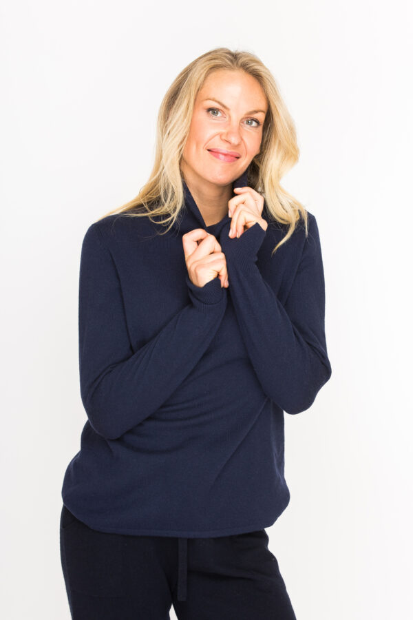 Rollkragen Pullover aus  Kaschmir – Bild 2