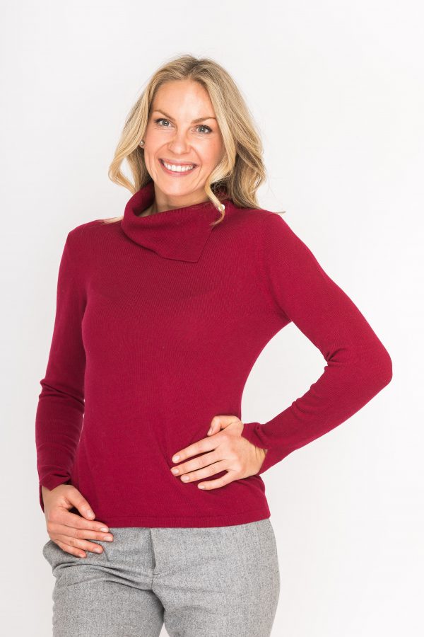 Rollkragen Pullover aus Kaschmir