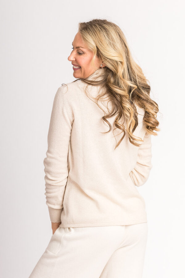 Rollkragen Pullover aus Kaschmir – Bild 4