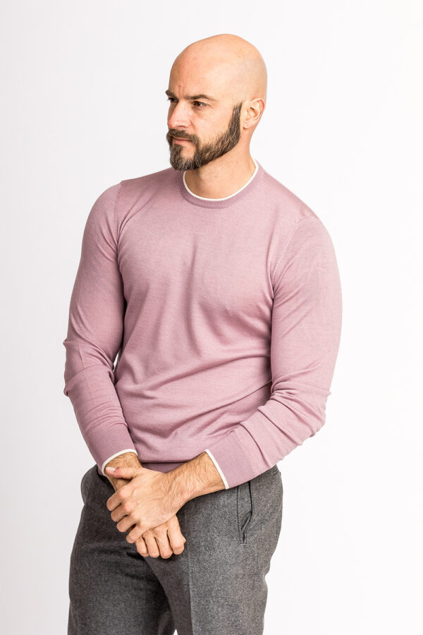 Leichter Pullover aus Kaschmir und Seide – Bild 4