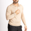 Poloshirt aus Kaschmir und Seide mit Details 1 Fädig – Bild 2