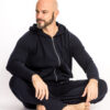 Cardigan und Hose aus Kaschmir 1 Fädig