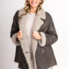 Merinopelz Jacke kurz