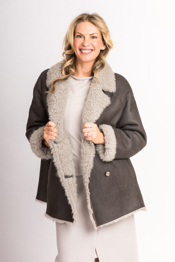 Merinopelz Jacke