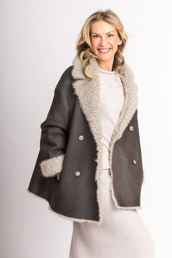 Merinopelz Jacke – Bild 5