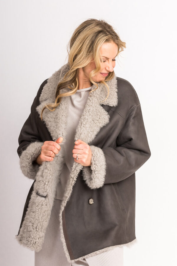 Merinopelz Jacke – Bild 6