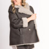 Merinopelz Jacke kurz – Bild 7