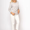 Kaschmir-Pullover mit Rundhalsausschnitt und Details 1-fädig – Bild 3