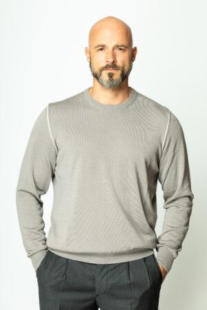Pullover aus Kaschmir und Seide 2 Fädig