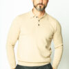 Poloshirt aus Kaschmir 1 Fädig