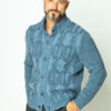 Strickjacke aus Kaschmir in Zopfstrick 6 Fädig