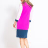 Mahrfarbiges Strickkleid aus Kaschmir 1 fädig – Bild 3