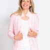 Cardigan aus reiner Baumwolle mit Zopfmuster