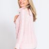 Cardigan aus reiner Baumwolle mit Zopfmuster – Bild 3
