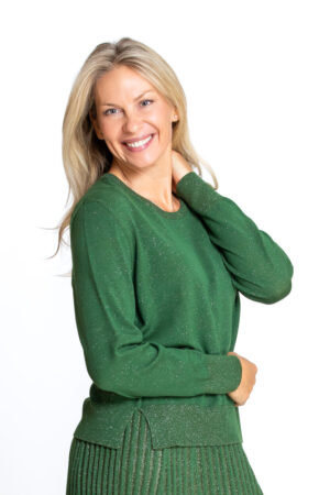 Pullover aus reiner Schurwolle 1-fädig