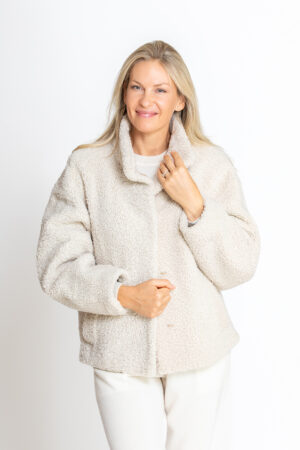 Lammfell Jacke