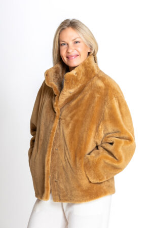 Lammfell Jacke